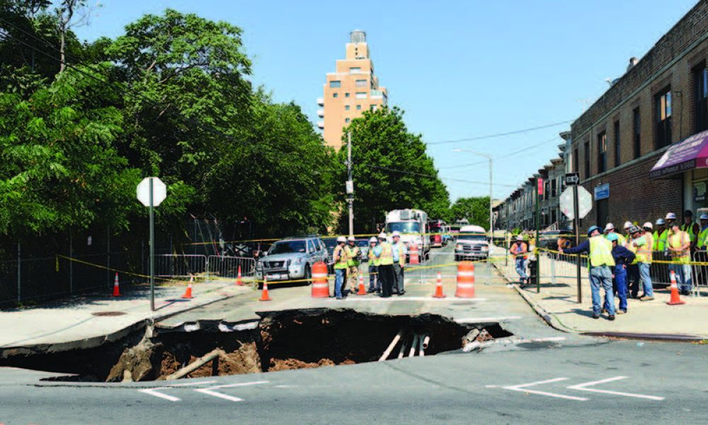 sinkholes